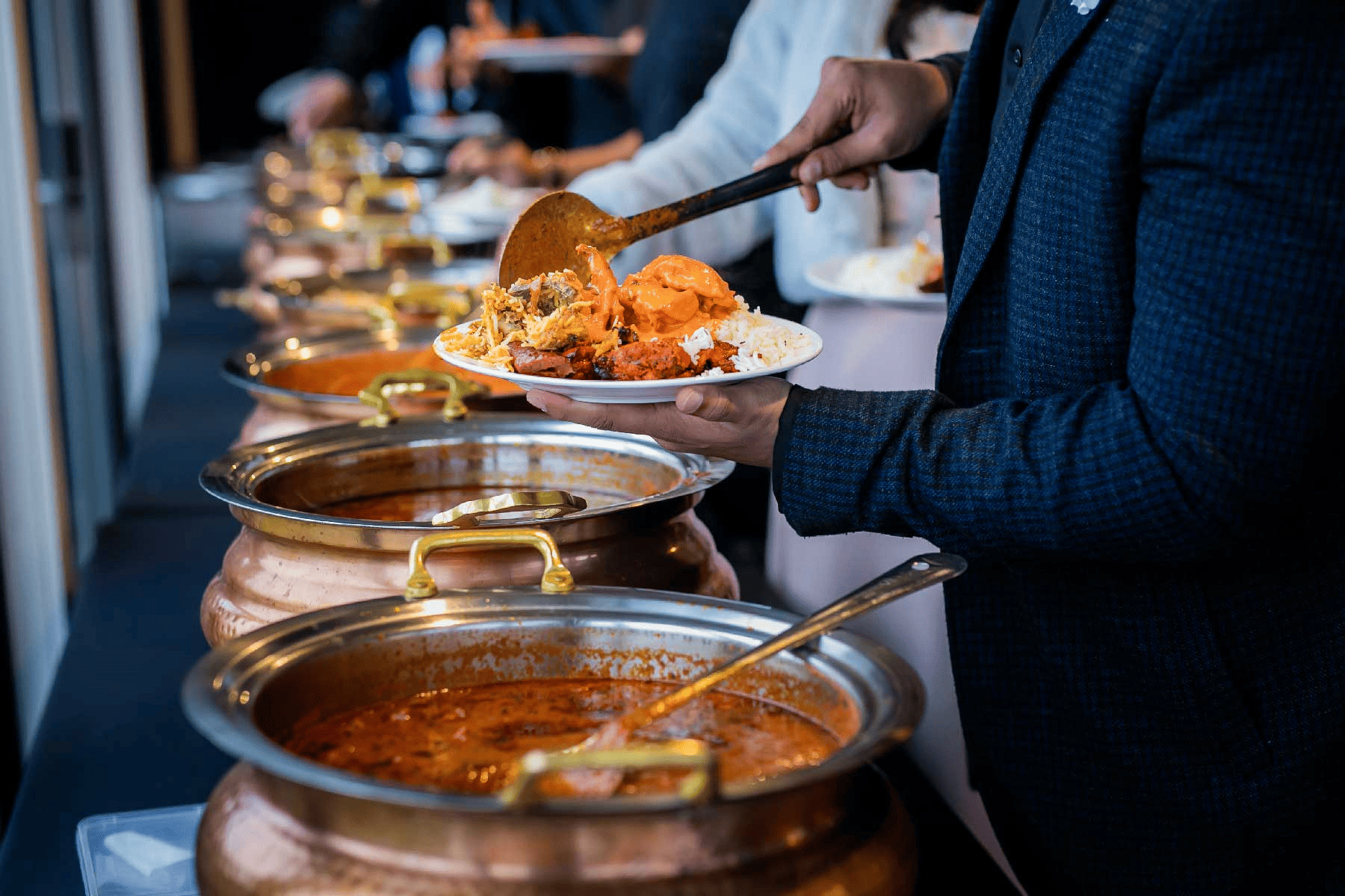 DIY Indian food catering ideas for big events like potluck-style events and finger foods